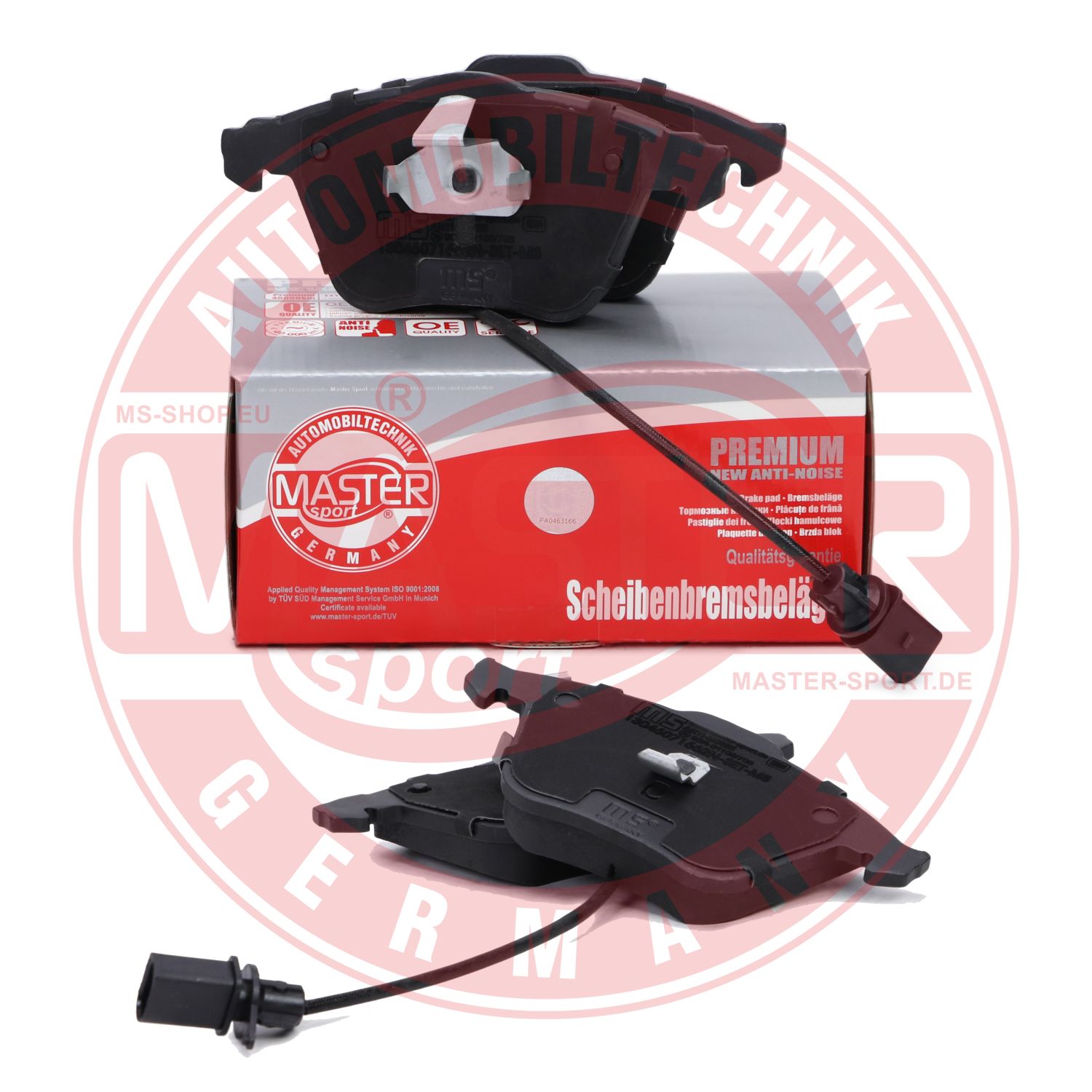 Placute frana MASTERSPORT GERMANY 13046071662N-SET-MS
